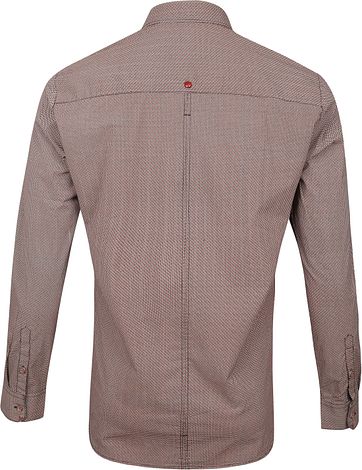 No-Excess Shirt Dessin Orange