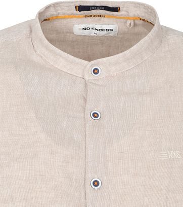 No-Excess Shirt Granddad Khaki