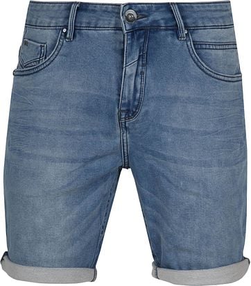 No-Excess Short Bleach Denim