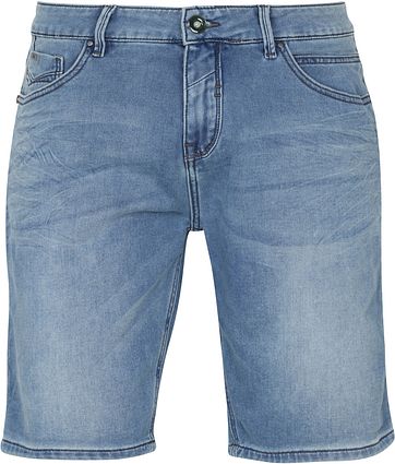 No-Excess Shorts Jog Stretch Bleach Denim