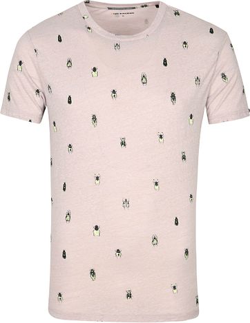 No-Excess T Shirt Insects Khaki
