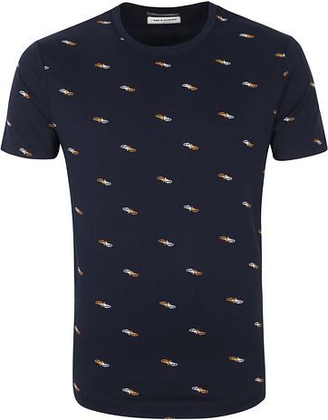 No-Excess T Shirt Shrimp Dark Blue