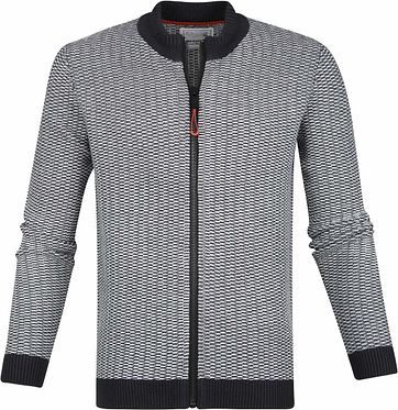 No-Excess Vest Zip Grijs