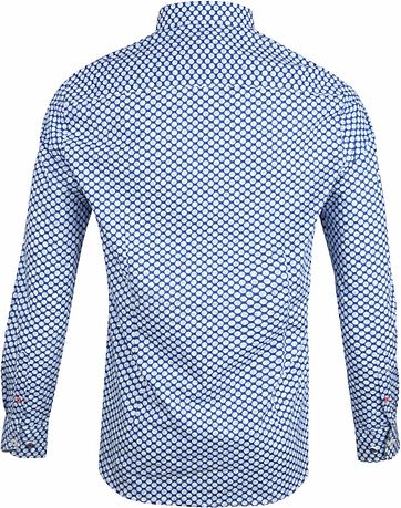 NZA Casual Overhemd Katikati Blauw