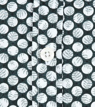 NZA Casual Overhemd Katikati Donkergroen