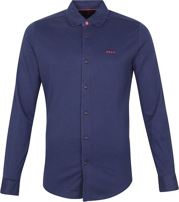 NZA Hemd Pakuratahi Donkerblauw