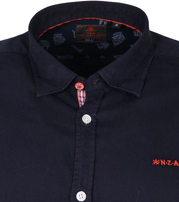 NZA Hemd Tapuaeroa Dunkelblau