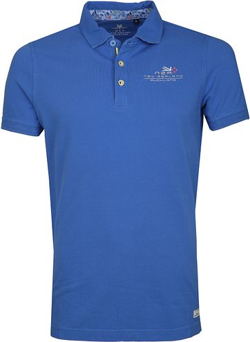 NZA Kakapo Poloshirt Blue