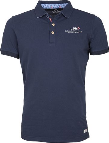NZA Kakapo Poloshirt Navy
