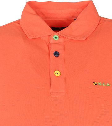 NZA Kerikeri Polo Shirt Orange