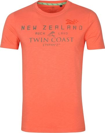 NZA Leeston T-shirt Oranje