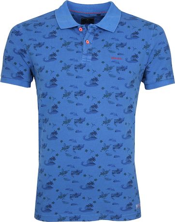 New Zealand Auckland Nza Mangatu Poloshirt Blauw new zealand auckland kopen in de aanbieding