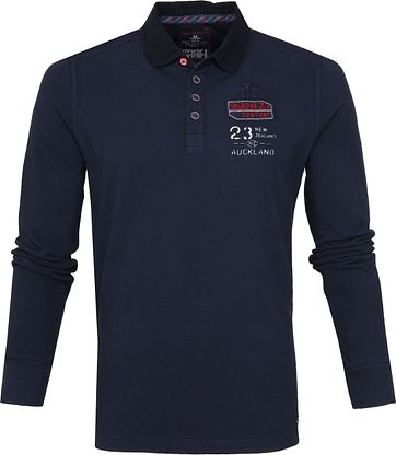 NZA Polo LS Pamapuria Navy