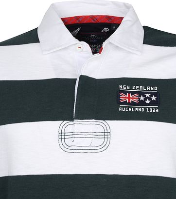 NZA Polo LS Weheka Dark Green