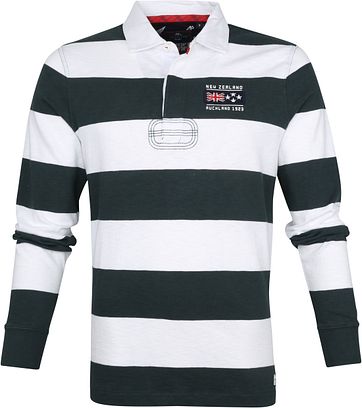 NZA Polo LS Weheka Dunkelgrun