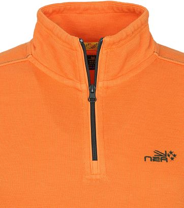 NZA Red Peak Pull Half Zip Orange