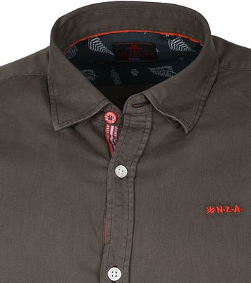 NZA Shirt Tapuaeroa Dark Green