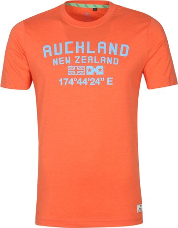 NZA Te Au T-shirt Oranje