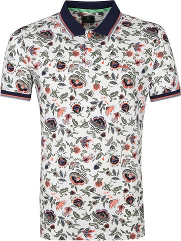 NZA Te Matahi Polo Shirt Ecru