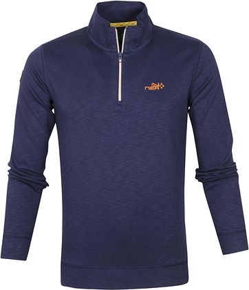 NZA Te Paeroa Pullover Half Zip Navy
