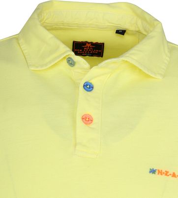 NZA Waiapu Poloshirt Geel