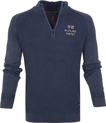 NZA Waitahora Zipper Navy