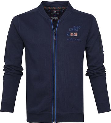 NZA Waitoetoe Cardigan Dunkelblau