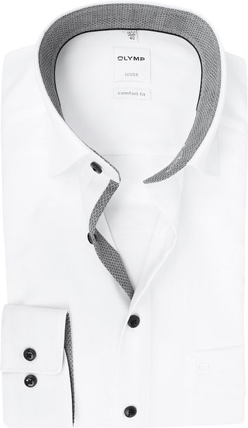 OLYMP CF Luxor White Shirt