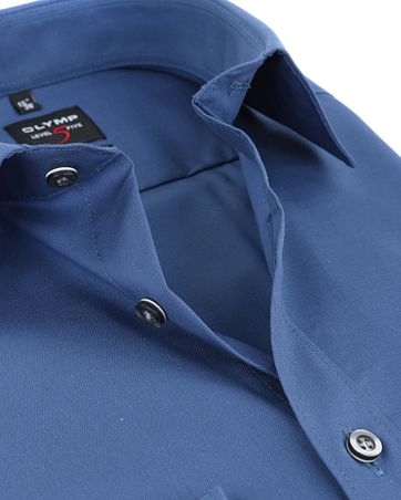 OLYMP Hemd Dunkelblau Body-Fit 
