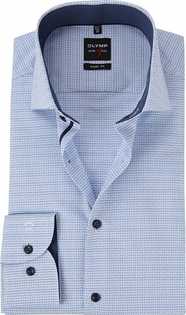 OLYMP Hemd Level 5 Blau