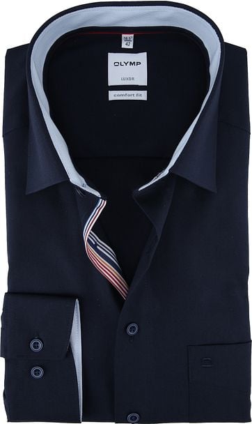 OLYMP Hemd Luxor CF Dunkelblau