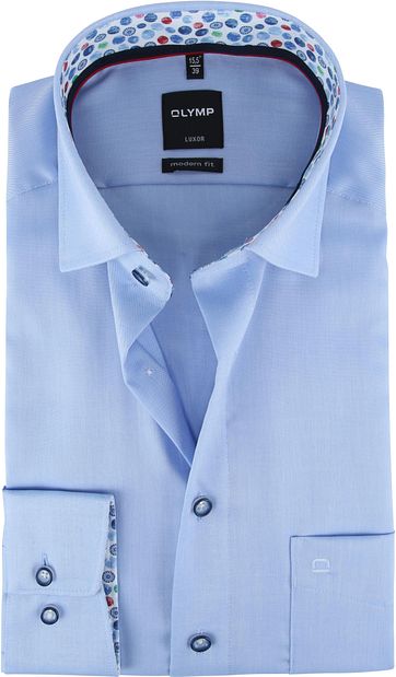 OLYMP Hemd Luxor Hellblau