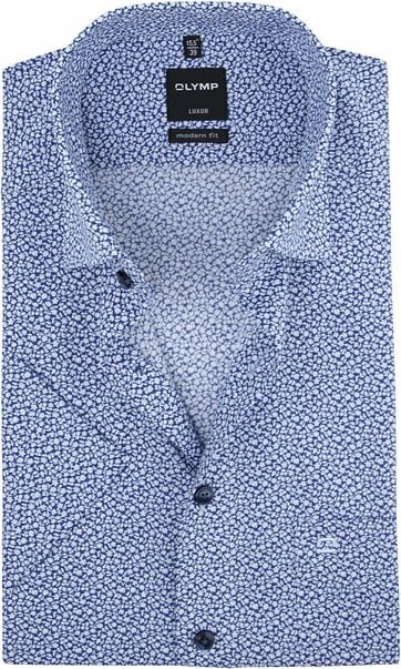 OLYMP Hemd Luxor SS Blumen