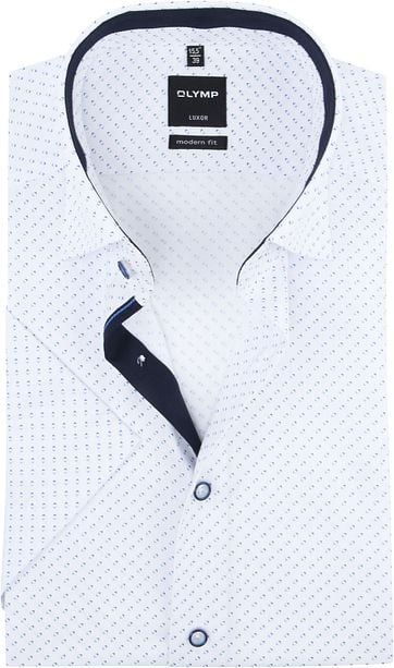 OLYMP Hemd SS Luxor Weiß