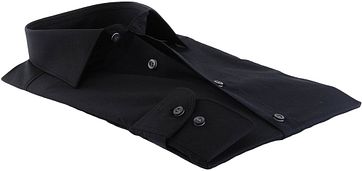 OLYMP Level Five Hemd Schwarz Body Fit