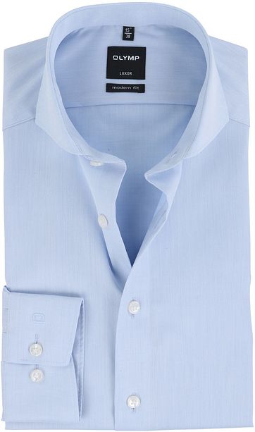 Olymp Luxor Blauw Overhemd Strijkvrij olymp kopen in de aanbieding Olymp Luxor Blauw Overhemd Strijkvrij olymp kopen in de aanbieding