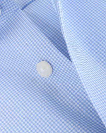 OLYMP Luxor Comfort Fit Hemd Blau Karo