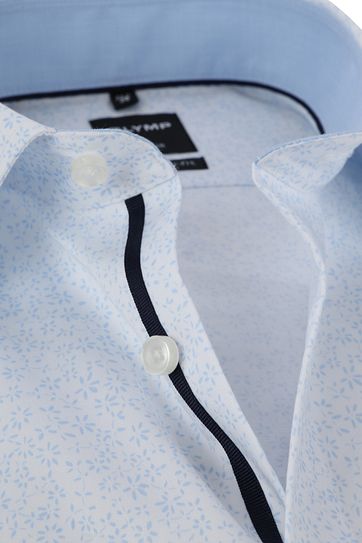 OLYMP Luxor Flower Shirt MF White