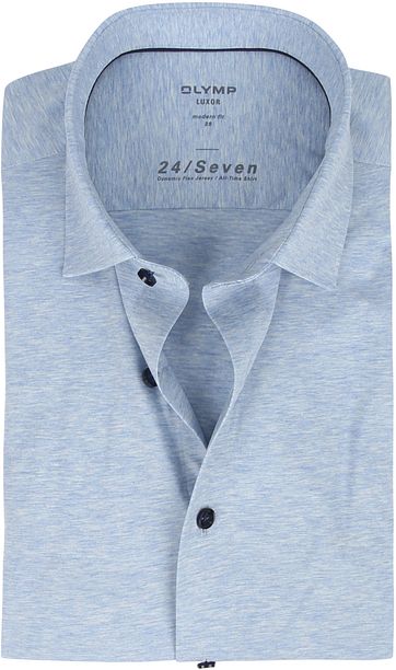 OLYMP Luxor Hemd 24/Seven Blau