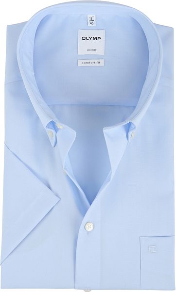 OLYMP Luxor Hemd Comfort Fit SS Blau
