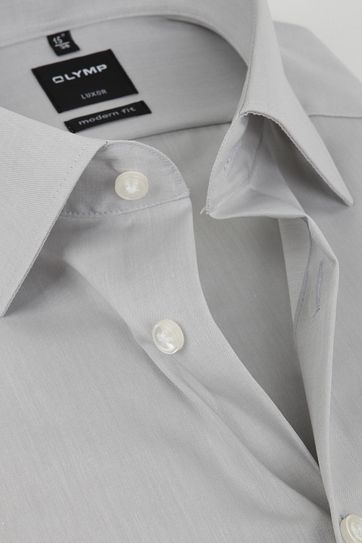 OLYMP Luxor Hemd Modern Fit Grau
