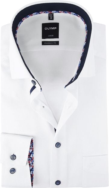 OLYMP Luxor Hemd Weiß