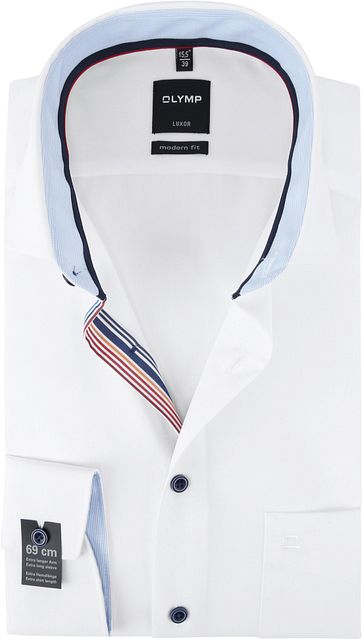 OLYMP Luxor Hemd Weiß SL7