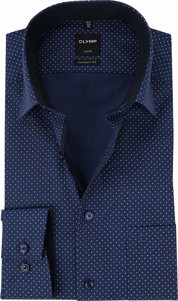 OLYMP Luxor MF Blau Hemd