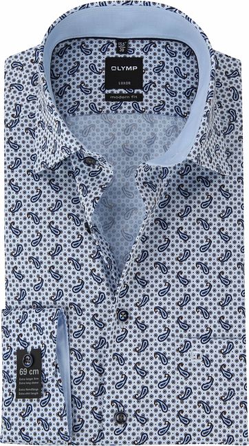 OLYMP Luxor MF Overhemd Paisley
