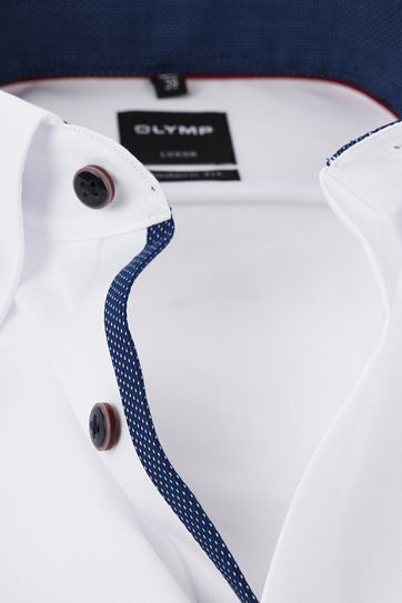 OLYMP Luxor MF Overhemd Wit BD