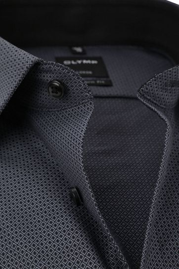 OLYMP Luxor MF Shirt Dessin Grey SL7