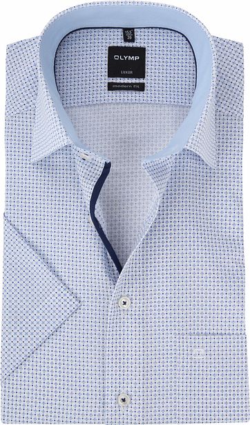 OLYMP Luxor MF Shirt SS Flower Dessin