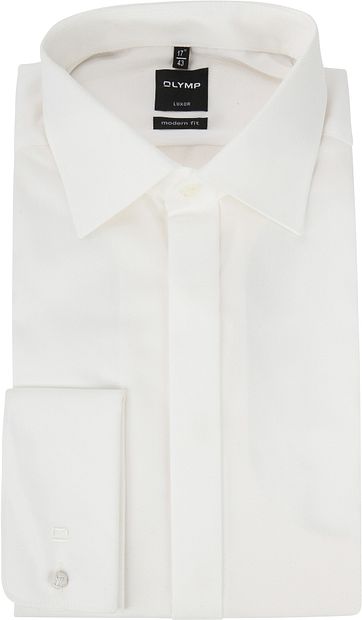 OLYMP Luxor MF Smokinghemd Dessin Beige