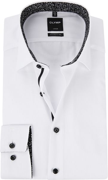 OLYMP Luxor MF White Shirt